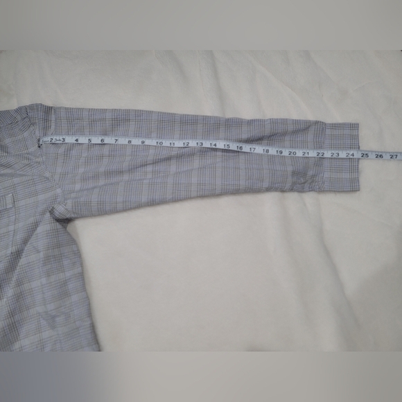 Calvin Klein Gray Casual Button Down Shirt - Picture 6 of 8